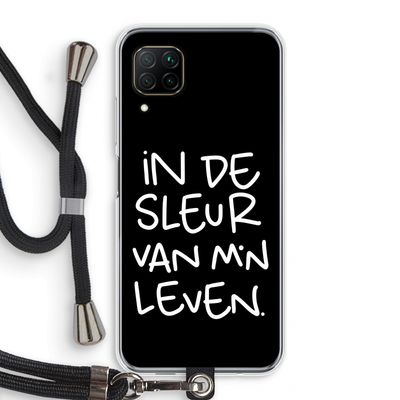 De Sleur: Huawei P40 Lite Transparant Hoesje met koord