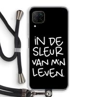 De Sleur: Huawei P40 Lite Transparant Hoesje met koord