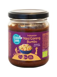 Indonesische nasi goreng boemboe bio