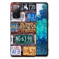 Samsung Galaxy S20 FE Silicone Back Case Kentekenplaten