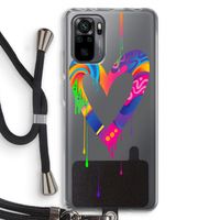 Melts My Heart: Xiaomi Redmi Note 10 Pro Transparant Hoesje met koord
