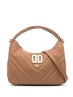 DKNY sac cabas matelassé Delphine à plaque logo - Tons neutres