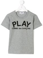 Comme Des Garçons Play Kids t-shirt imprimé - Gris - thumbnail