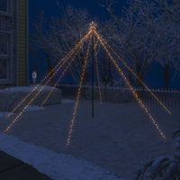 Kerstboomverlichting waterval binnen buiten 576 LED's 3,6 m - thumbnail