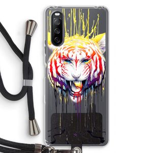 Fading: Sony Sony Xperia 10 III Transparant Hoesje met koord