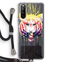 Fading: Sony Sony Xperia 10 III Transparant Hoesje met koord