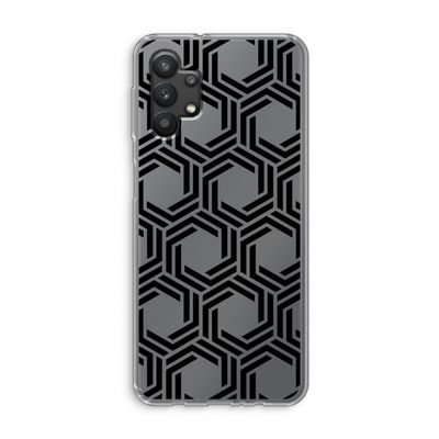 Geometrisch patroon: Samsung Galaxy A32 5G Transparant Hoesje