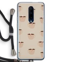 Morning coffee: OnePlus 7 Pro Transparant Hoesje met koord