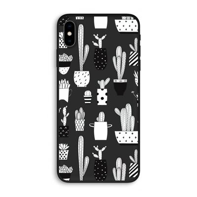 Cactusmotief: iPhone XS Max Biologisch afbreekbaar hoesje