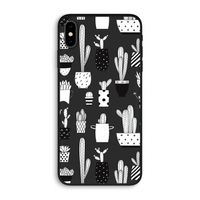 Cactusmotief: iPhone XS Max Biologisch afbreekbaar hoesje
