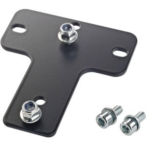 K&M 24359 Adapter paneel 6 zwart