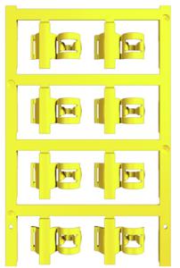 Weidmüller 1025270000 SFC 3/21 MC NE GE Kabelmarkeringdrager Montagemethode: Vastklemmen Markeringsvlak: 5 x 21 mm Geel Aantal markeringen: 80 80 stuk(s)