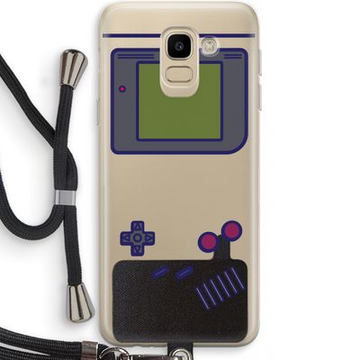 Game On: Samsung Galaxy J6 (2018) Transparant Hoesje met koord