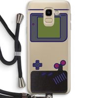 Game On: Samsung Galaxy J6 (2018) Transparant Hoesje met koord