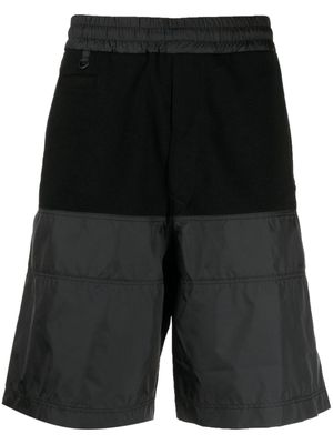 Undercover short de sport à taille élastiquée - Noir