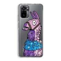 Lama: Xiaomi Redmi Note 10 Pro Transparant Hoesje Lama: Xiaomi Redmi Note 10 Pro Transparant Hoesje