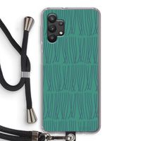 Swirls: Samsung Galaxy A32 5G Transparant Hoesje met koord Swirls: Samsung Galaxy A32 5G Transparant Hoesje met koord