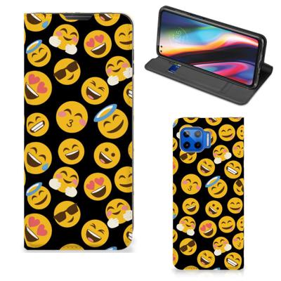 Motorola Moto G 5G Plus | Hoesje met Magneet | Emoji