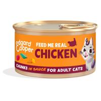 Cat adult chuncks chicken 85g - Edgard en cooper