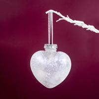 2 PCS Christmas Creative PVC Colorful Shaped Lights Ornament(Love )