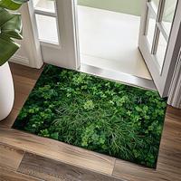groen gras deurmat keukenmat vloermat antislip vloerkleed oliebestendig tapijt binnen buiten mat slaapkamer decor badkamer mat entree tapijt Lightinthebox