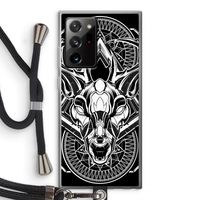 Oh Deer: Samsung Galaxy Note 20 Ultra / Note 20 Ultra 5G Transparant Hoesje met koord