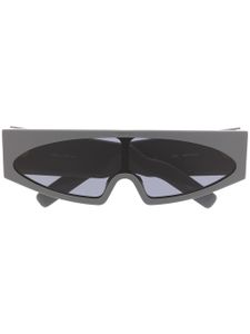 Rick Owens lunettes de soleil à monture oversize - Gris