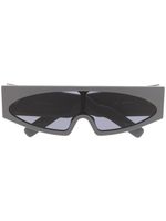 Rick Owens lunettes de soleil à monture oversize - Gris