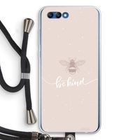 Be(e) kind: Honor 10 Transparant Hoesje met koord