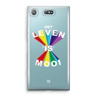 Het Leven Is Mooi: Sony Xperia XZ1 Compact Transparant Hoesje