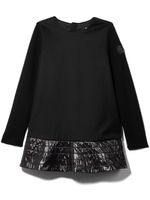 Moncler Enfant robe à manches longues - Noir