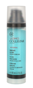 Collistar Uomo Hydra Oil Free Moisturizer Face And Eye Gel 80 ml