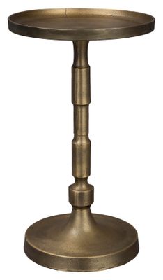 Dutchbone Bijzettafel 'Vinod' Messing, 30cm