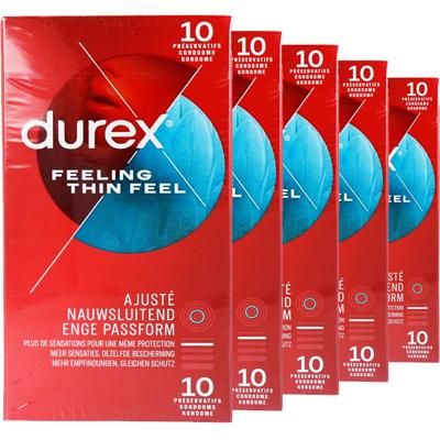 Durex Feeling Thin Feel Condooms Nauwsluitend & Extra dun