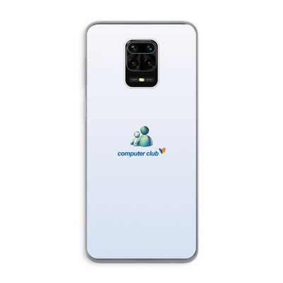 MSN: Xiaomi Redmi Note 9 Pro Transparant Hoesje