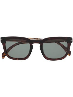 Eyewear by David Beckham lunettes de soleil à monture effet écaille de tortue - Marron