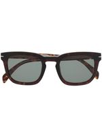 Eyewear by David Beckham lunettes de soleil à monture effet écaille de tortue - Marron