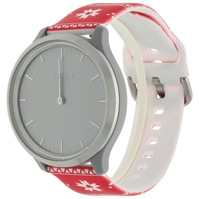 Huawei Watch Print Sport Band - Kerst Kerstster Rood