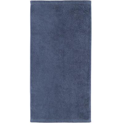 Cawö Cawö Lifestyle Uni Handdoek 50x100 Nachtblau