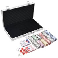 VidaXL 300-delige pokerset 11,5 g