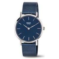 Boccia 3281-07 Horloge titanium/staal zilverkeurig-blauw 32 mm - thumbnail