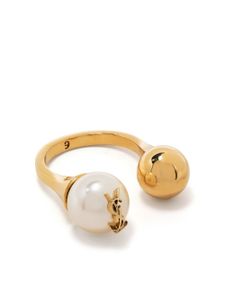 Saint Laurent bague Cassandre - Or