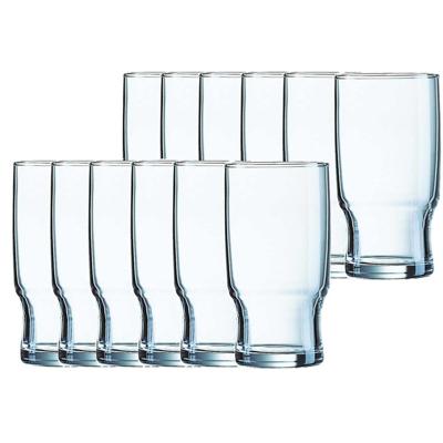 Arcoroc Longdrink glazen Campus - 12x - transparant - 290 ml - drinkglazen