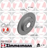 Remschijf Coat Z 250135520