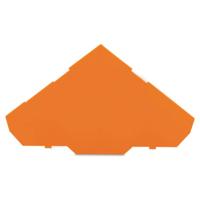WAGO 280-321 Afsluit- en scheidingsplaat Oranje 100 stuk(s)