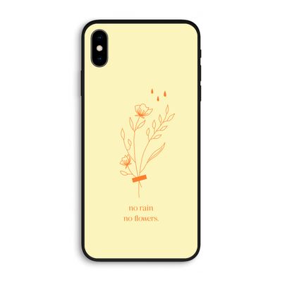 No rain no flowers: iPhone XS Max Biologisch afbreekbaar hoesje