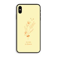 No rain no flowers: iPhone XS Max Biologisch afbreekbaar hoesje