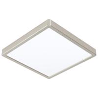 Eglo Vierkante plafondlampFueva 5 28,5cm - 3000K RVS - 99242