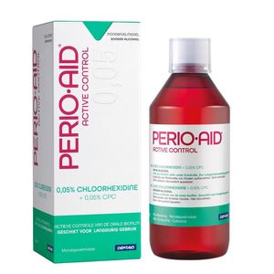 Perio-Aid Active Control Mondspoelmiddel met 0,05% Chx En 0,05% Cpc 500ml