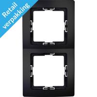 Enzo Kopp paris mat zwart 2 voudig afdekraam - 4625340